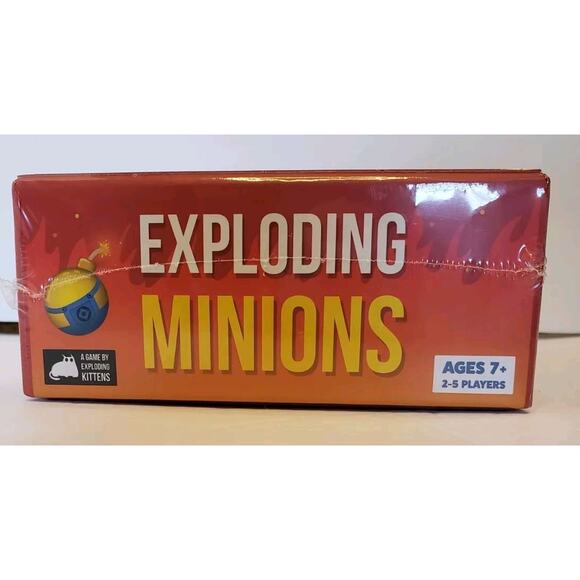 Exploding‎ Kittens Exploding Minions Card Game Special Edition - NEW SEALED - Picture 6 of 7